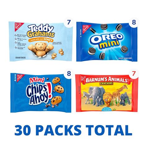 Buy Nabisco Team Favorites Variety Pack, OREO Mini, CHIPS AHOY! Mini ...