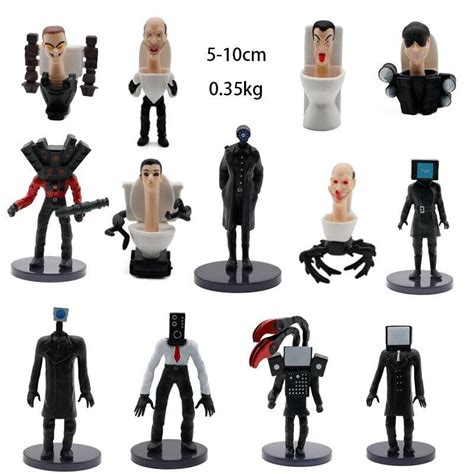 Skibidi Toilet Figure Set - Toy Cameraman, TV Man, India | Ubuy