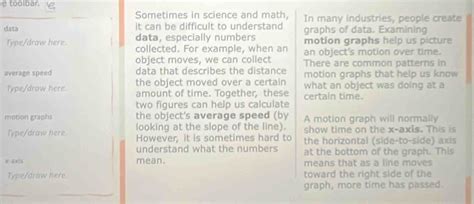 Solved: toolbar. Sometimes in science and math, In many industries ...