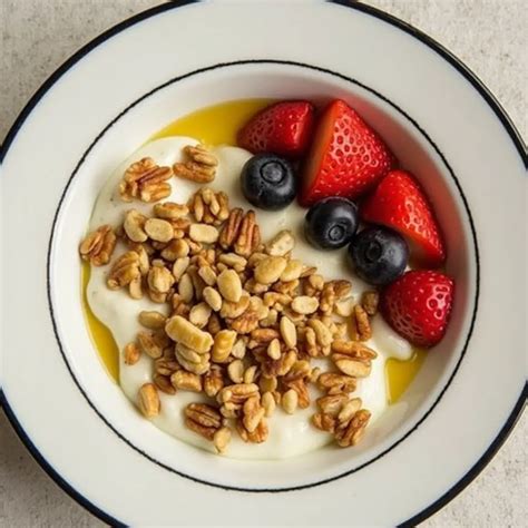 Greek Yogurt And Fruit