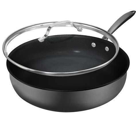 Granitestone Armor Max 4 Quart. Sauté Pan with Lid - 11 Inch Non Stick ...
