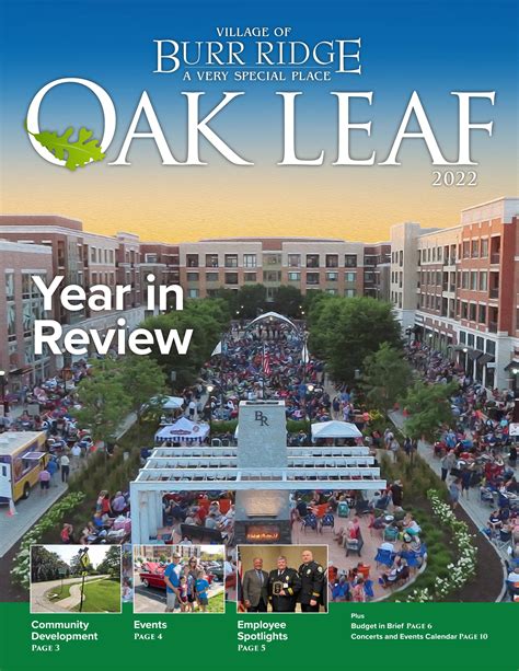 Village of Burr Ridge | Oak Leaf 2022 Year in Review by VoBR - Issuu