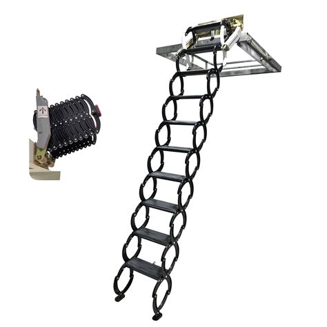 Buy INTSUPERMAI Attic Loft Stairs Folding Loft Ladder Stairs Wall ed ...