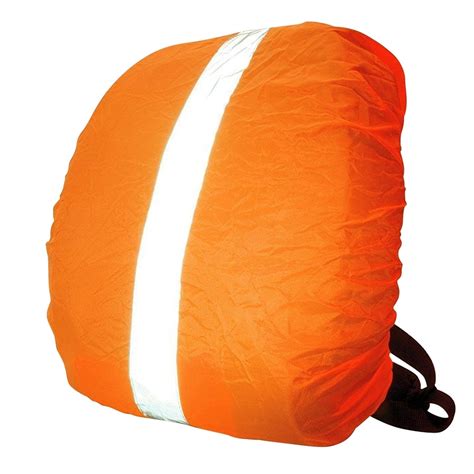 SE TP109SBC Reflective Backpack Cover with 2" Reflective Stripe, Orange ...