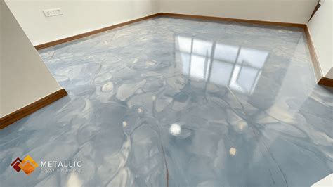 Blue Pearl Swirl Flooring
