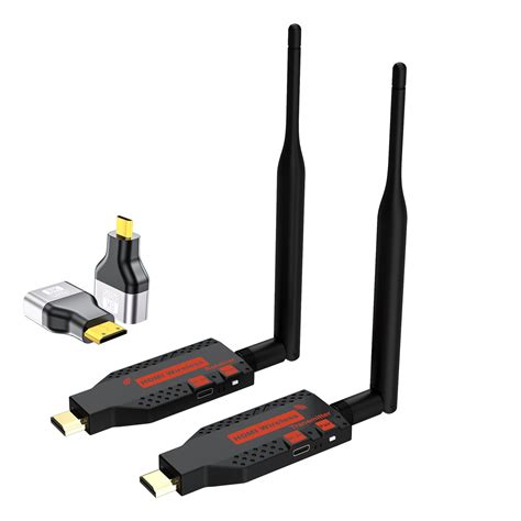 2025 Upgraded Wireless Hdmi Transmitter And Receiver 330ft 100m 4k ...
