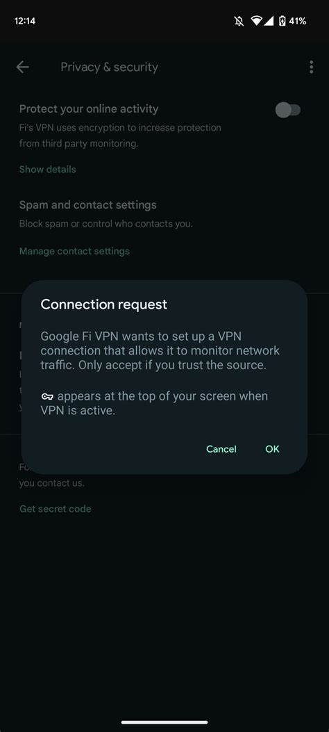 Why the Google Fi VPN icon in your Android status bar changed