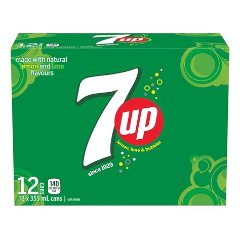 Buy 7UP Soft Drink, 355 mL Cans, 12 Pack Online India | Ubuy