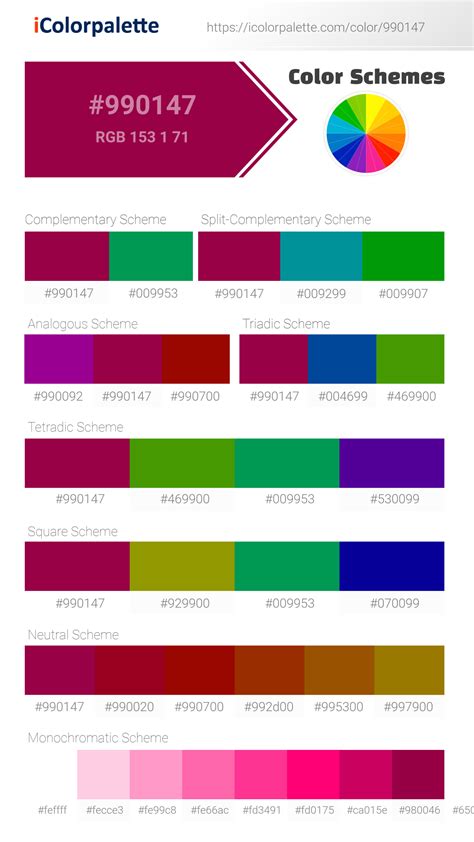Purple Red | Color conversion CMYK | Hsl | Rgb | Pantone Printing Match