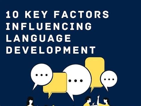 Image result for Factors Influencing Language Development