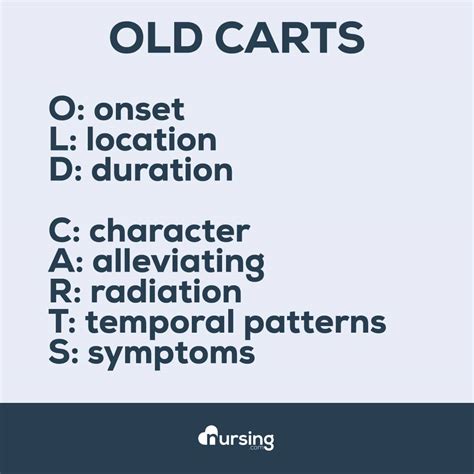 Old Carts Mnemonic Example at Corazon Stafford blog