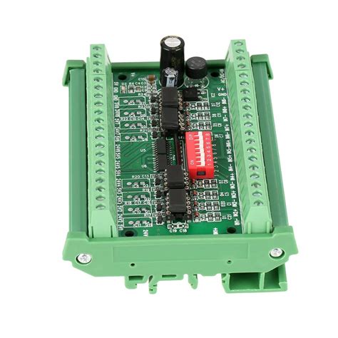 Walfront 8-Channel 5V/24V Voltage Level Translator, Square Wave PNP NPN ...