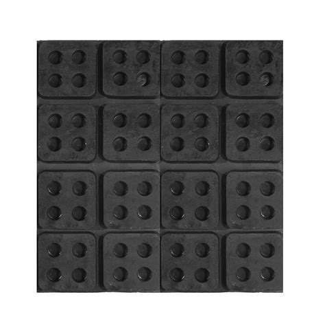 Easyflex Anti Vibration Rubber Pads, Natural Rubber Waffle Vibration ...