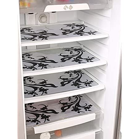 Buy Kuber Industries PVC Birds Design Refrigerator Mat Set ...
