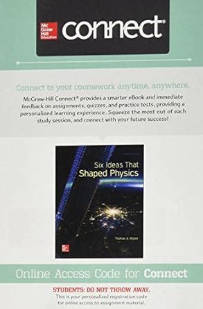 Buy Six Ideas That Shaped Physics: 1-semester Access (Connect) Book ...
