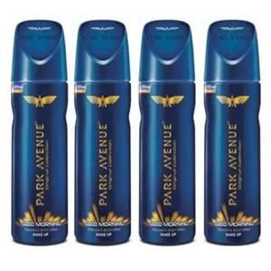 PARK AVENUE Good Morning Wake up Deodorant Men & Women Pack Of 4,150 Ml