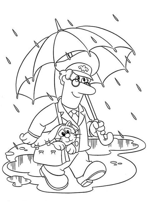 Postman Coloring Pages 的图像结果
