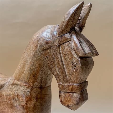 Buy Leopold Wooden Horse Sculpture (Large) - Home Artisan