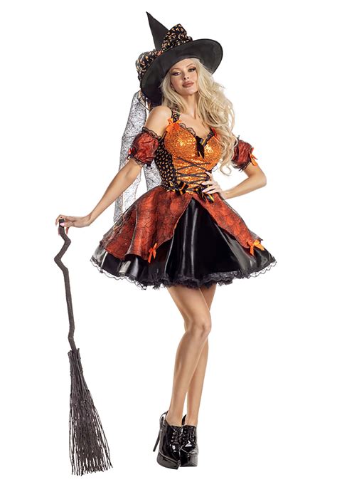 Sexy Harvest Witch Women's Costume | Witch Costumes