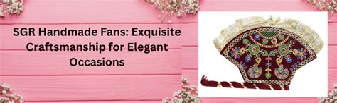 Buy Sgr Handicrafts Decorative Handmade Wedding Fan | Traditional Shadi ...