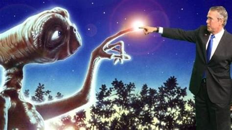 Jeb Bush poses in front of green screen, sparks instant meme | CBC News