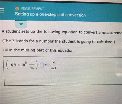 Image result for Setting Up the Math for a One Step Problem with Unit Conversion