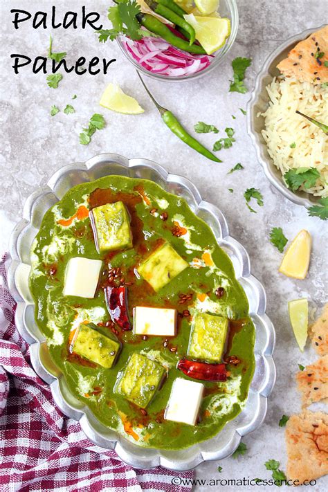 Palak Paneer | How To Make Palak Paneer | Indian Spinach & Cottage ...