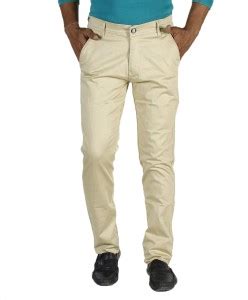 Bdow Fashion Collection Slim Fit Men Yellow Trousers - Buy Light Yellow ...