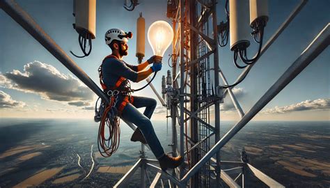 The Daredevil Tower Climber Earning $20,000 Per Light Bulb