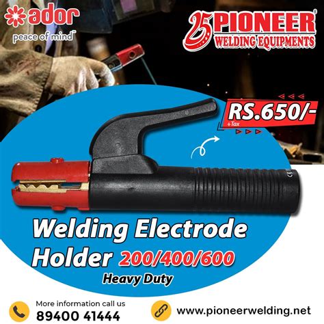 Buy Ador Heavy-Duty Welding Electrode Holder Online at Best Price India ...