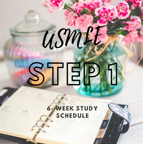 USMLE Step 1 Study Schedule NBME Comp Study Schedule - Etsy