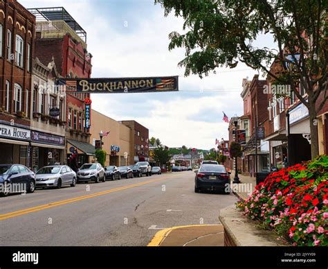 Downtown Buckhannon Upshur county WV USA Stock Photo - Alamy