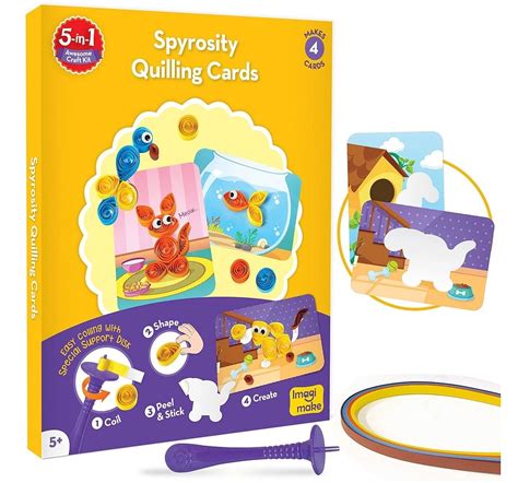 Shop Imagimake 5-In-1 Awesome Craft Kit, 4Y+ (Multicolor) | Hamleys India