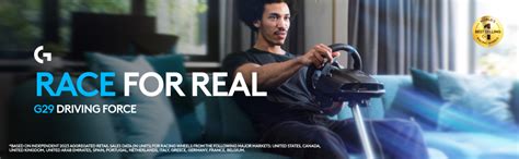 Logitech G29 Driving Force Racing Wheel and Floor Pedals, Real Force ...