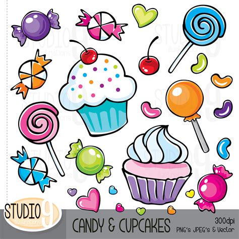 Candies Clipart | Free download on ClipArtMag