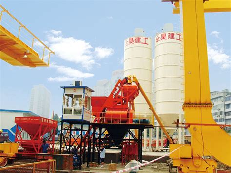 HZS60混凝土搅拌站-郑州市恒威建筑机械制造有限公司