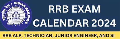 RRB Exam Calendar 2024 | Indian Railway Exam Dates 2024 | CEN 01/2024 ...