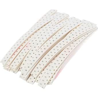 Molence 960PCS 0603 0805 1206 SMD Capacitor Kit, 16 Value 10pF-22uF ...