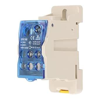 Distribution Box, AC DC 1000V Low Temperature Rise DIN Rail Mount ...