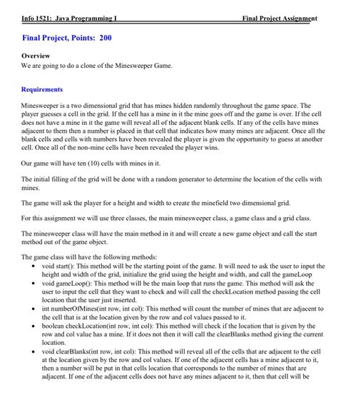 Image result for Final Project for Java