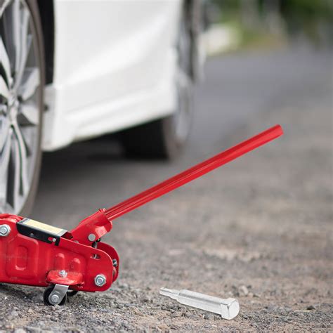 Hemoton Metal Gear Wheel Pole Hydraulic Repair Fitting Floor Jack ...
