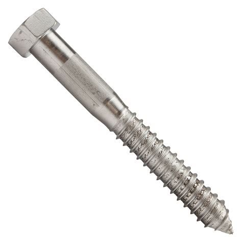 3/4"-4-1/2 x 6" Conquest Hex Head Lag Bolt for Wood - 316 Stainless Steel – Fasteners Plus
