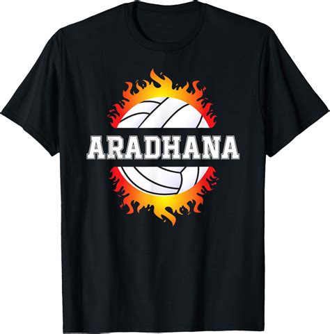 Volleyball Sports Fan Gifts Aradhana Volleyball Player Girls Sports T ...