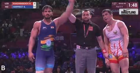 Asian Wrestling Roundup: Navjot Kaur’s historic gold helps India finish ...
