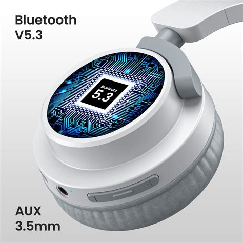 Buy Shop Portronics Muffs M2 Bluetooth Headphones (White) at Low Price ...