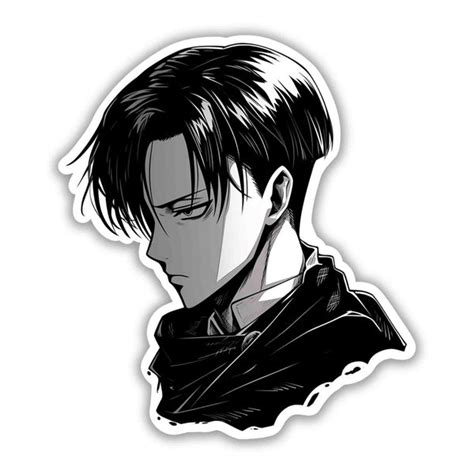LEVI ACKERMAN MANGA STICKER – STICKYFUNK PREMIUM STICKERS