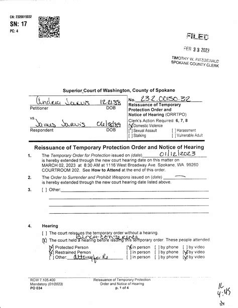 Spokane County Court Viewer