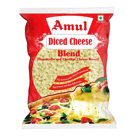 Amul Diced Cheese Blend, 200 g : Amazon.in: Grocery & Gourmet Foods