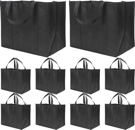 Amazon.com - Vimudiy 35L Large Reusable Grocery Bags with Long Handles ...