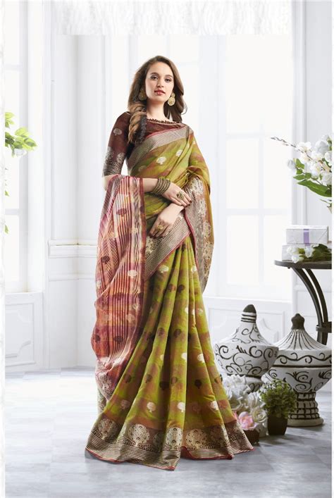 JHAROKHA BY SANGAM PRINTS COTTON HANDLOOM ETHNIC WEAR LATEST DESIGN ...